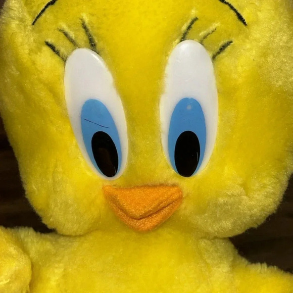 24K 1993 Looney Tunes Warner Bros Tweety Bird VTG Stuffed Animal plush item1531 - Picture 3 of 12